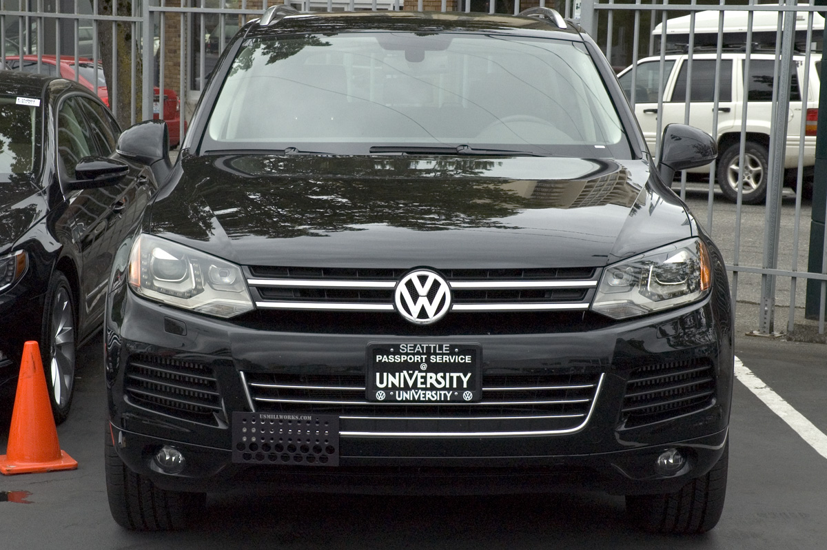 US Mill Works - Volkswagen (VW) Front License Plate Brackets